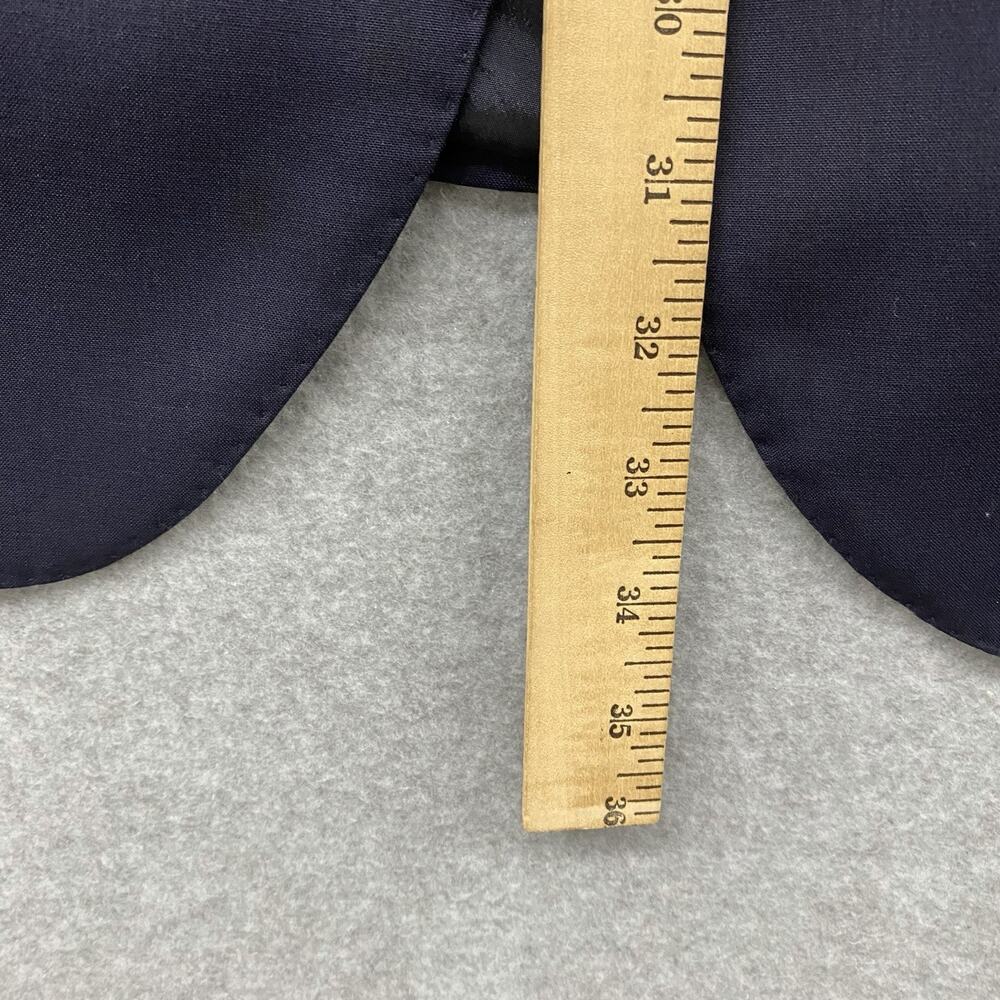 Hugo Boss Marzotto Phoenix Madison Navy Sport Coat Blazer 46L 100% Virgin Wool - Picture 13 of 14